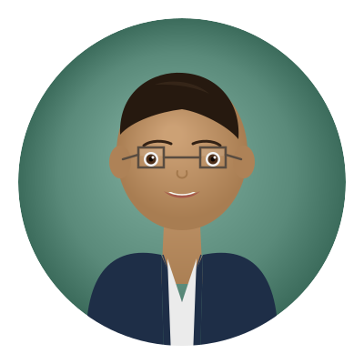 Kit Avery illustrated headshot